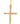 18kt yellow Gold Cross Pendant with Diamonds