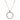 18K Rose Gold Pendant Necklace with 2.90 CTW Diamonds