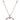 18K Rose Gold Pendant Necklace with 2.90 CTW Diamonds