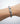Hallmarked Art Deco Platinum Bracelet with 5.50 CTW in Diamond & Sapphire