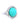 18kt white Gold Cocktail Ring with Turquoise & Diamonds