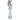 18K Yellow & White Gold Pendant with 7.00 CTW in Aquamarine & Diamond