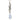 18K Yellow & White Gold Pendant with 7.00 CTW in Aquamarine & Diamond