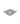 Vintage 18kt white Gold Engagement Ring with Diamond