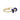 14K Yellow Gold Designer Ring with 0.10 CTW in Lapis Lazuli & Diamonds