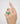 18kt yellow Gold Heart Ring with Emerald & Diamonds