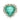 18kt yellow Gold Heart Ring with Emerald & Diamonds