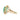 18kt yellow Gold Heart Ring with Emerald & Diamonds