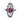 Antique Filigree 18K Yellow Gold & Silver Ring with 0.65 CTW in Ruby & Diamonds