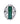 18kt white Gold Cocktail Ring with Green Tourmaline & Diamonds