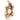 Retro 18K Yellow Gold Cuckoo Watch Brooch with Multicolor Gemstones & Diamonds