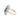18kt two tones Ring 3.50 CTW in Green Tourmaline & Diamonds