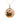 Art Nouveau 18kt yellow Gold Religious Pendant
