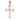 Vintage 18kt Gold& Platinum Cross Pendant with Diamonds