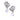 Antique 18kt white Gold Earrings with Diamonds & South Sea Pearls