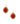 18kt yellow Gold Earrings with Italian coral and Diamonds