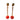 Retro 18kt Gold hanging Earrings with Diamonds, Emeralds and Coral