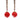 Retro 18kt Gold hanging Earrings with Diamonds, Emeralds and Coral