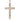 Antique 18K Yellow Gold & Platinum Cross Pendant with 1.70 CTW in Diamond