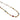 Art Deco 1920 18k yellow Gold and Platinum Necklace with multicolor Gemstones