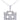 Art Deco Platinum Diamond Pendant and Chain
