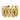 Portuguese 19.2 Kt Gold geometric Bracelet