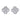 VAN CLEEF & ARPELS Vintage Alhambra Diamond White Gold Earrings