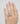 1940 Retro 18kt Rose Gold & Platinum Ring with 1.00 Cts in Diamonds