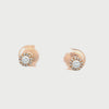 Tiffany & Co. Soleste 18kt rose Gold Studs Earrings with Diamonds