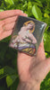1860's Antique Sterling Silver and Enamel Cigarette Case