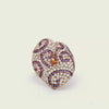 PALMIERO 18kt Gold Ring with 3.25 CTW in Diamonds and Pink Sapphires