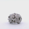 Art Deco Platinum Ring with Diamonds