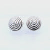 Tiffany & Co. Sterling Silver Spiral Cone Stud Earrings