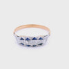 Art Deco 1920 Ring in 18k yellow Gold and Platinum with Diamonds & Sapphires