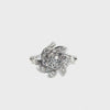 Vintage Engagement Ring in 14kt white Gold with 0.35 CTW in Diamonds