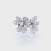VAN CLEEF & ARPELS Frivole 18kt White Gold Earrings Mini Model