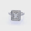 Platinum 2.69 Ct. Diamond Ring